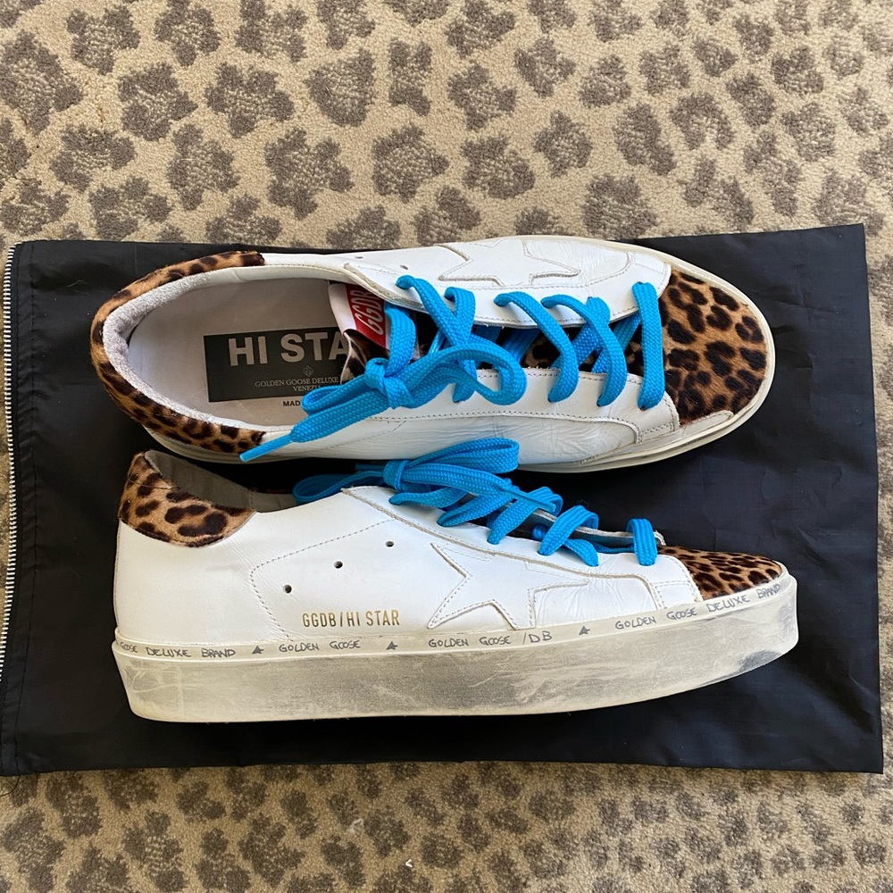Golden Goose Hi Stars size 39
